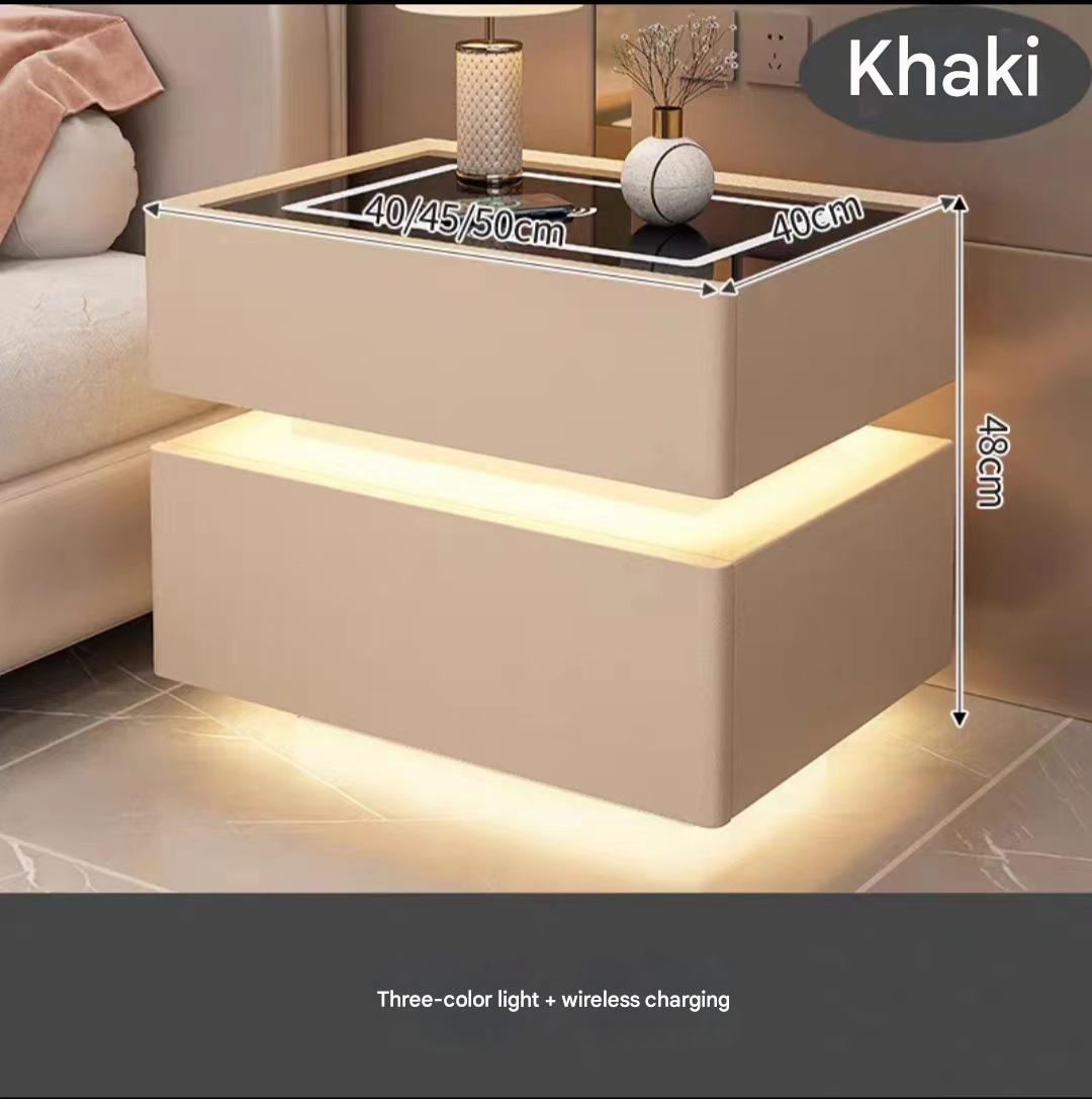 Khaki [three-color light   wireless charging]