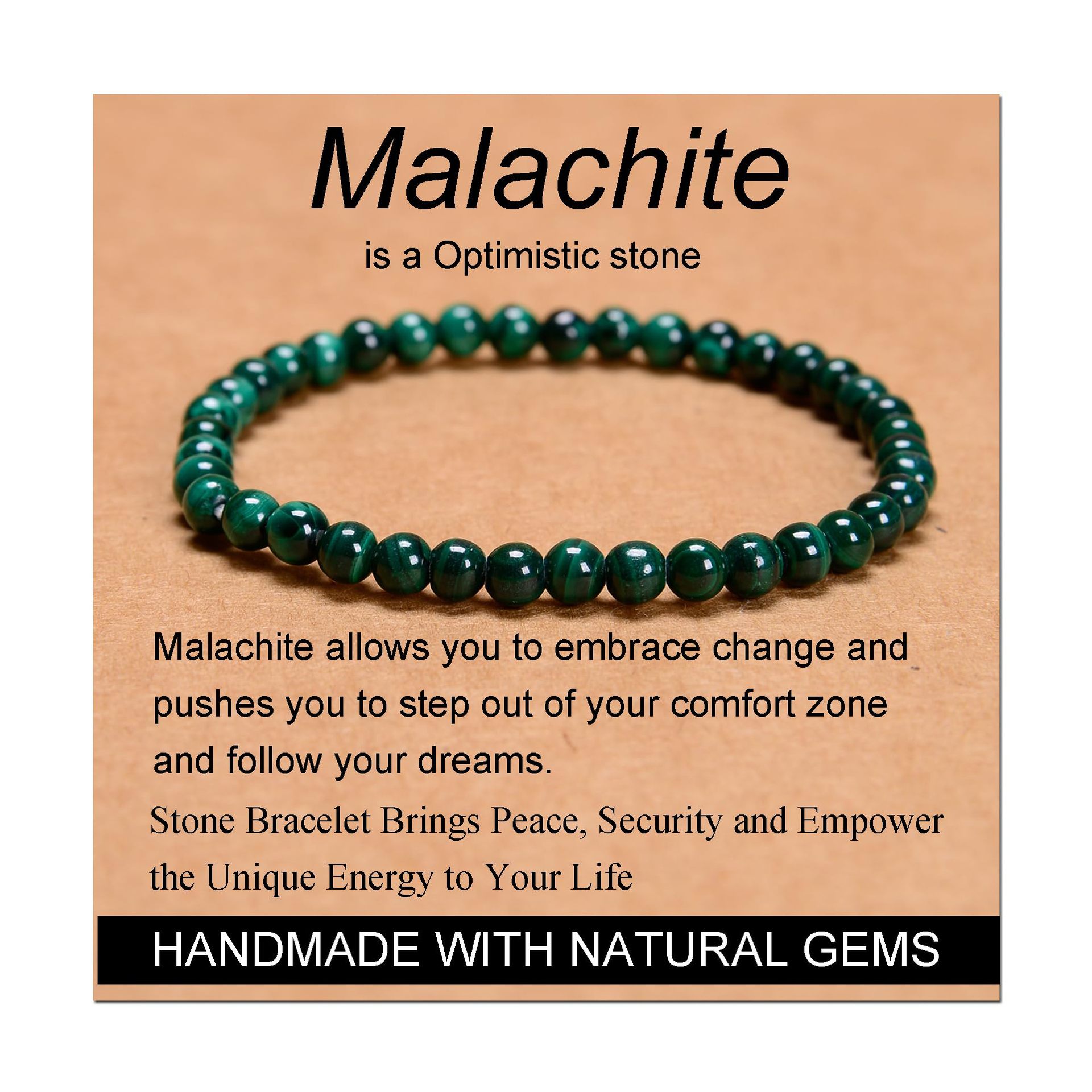 3:Malachite bracelet