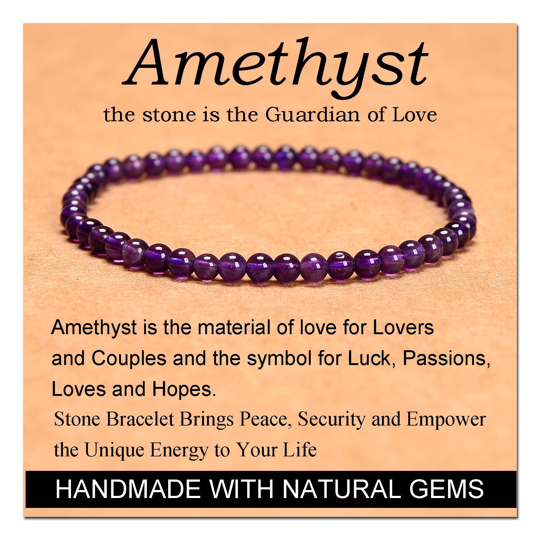 5:Amethyst bracelet