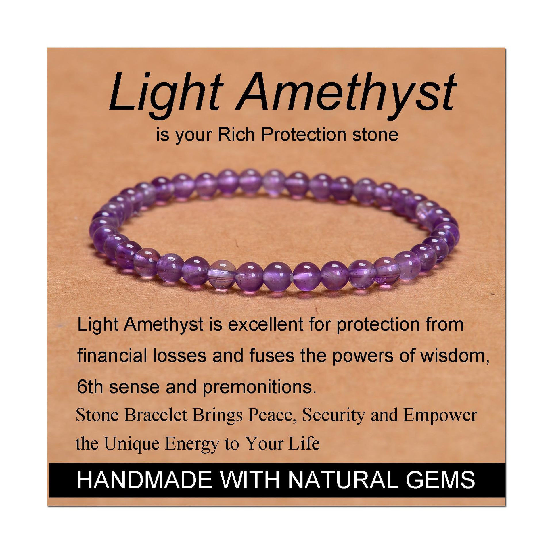 7:Fantasy amethyst bracelet