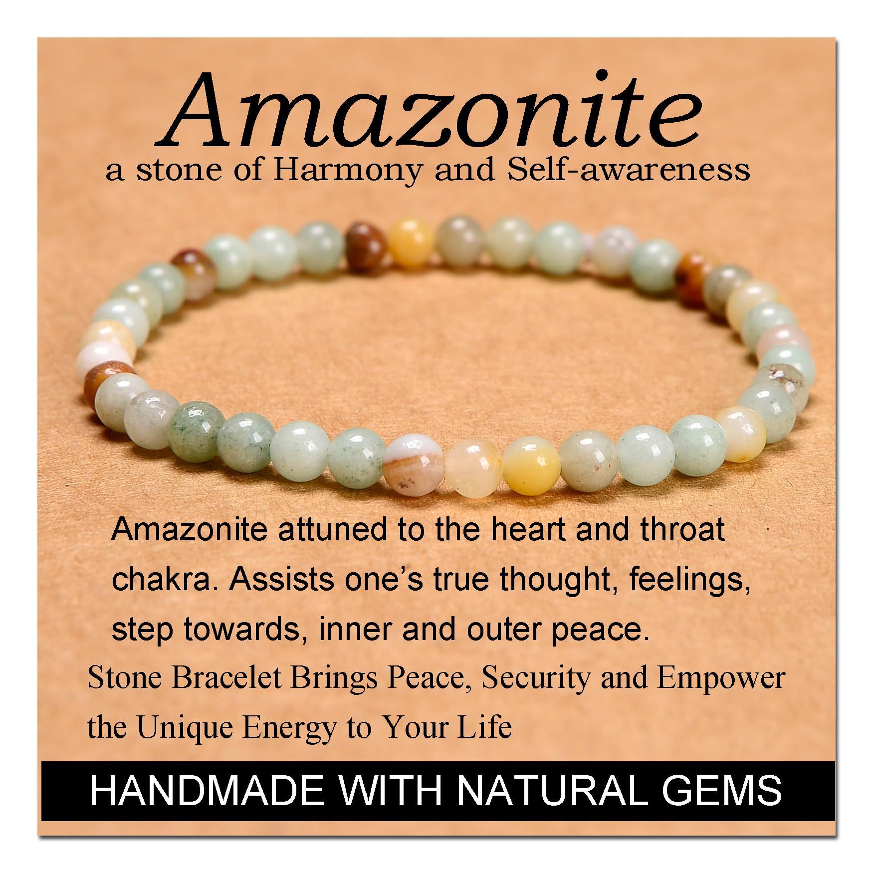 16:Amazon stone bracelet