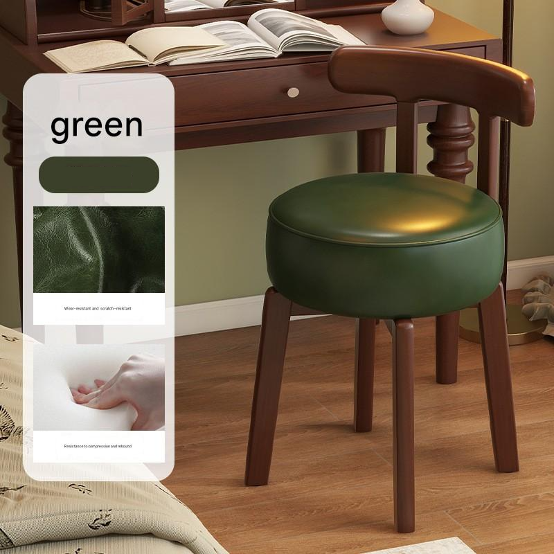 Walnut frame   green  rotatable