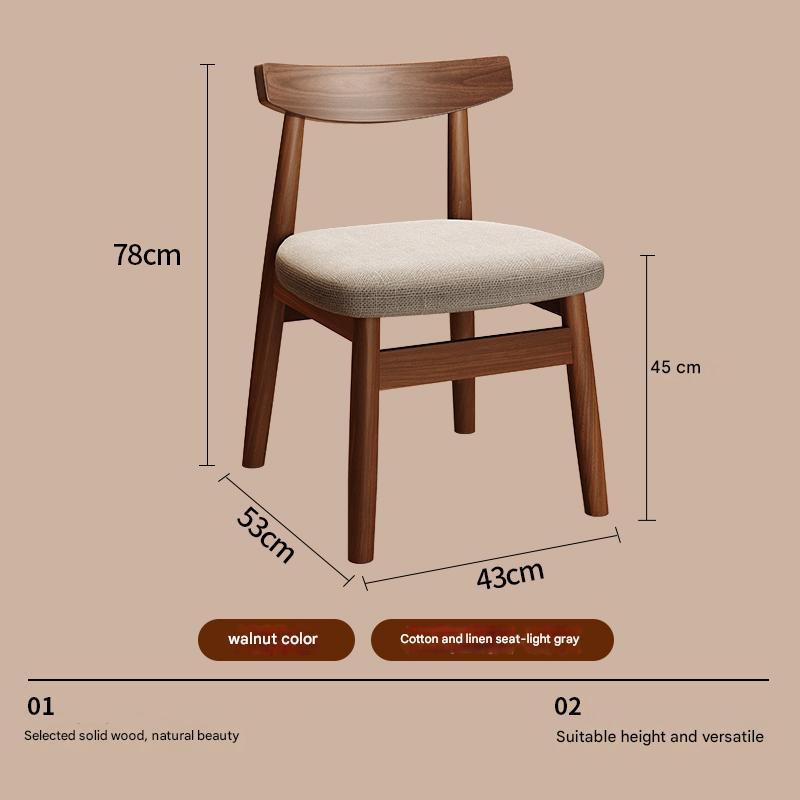 [high-quality rubber wood | walnut color] double layer nappa leather - gray