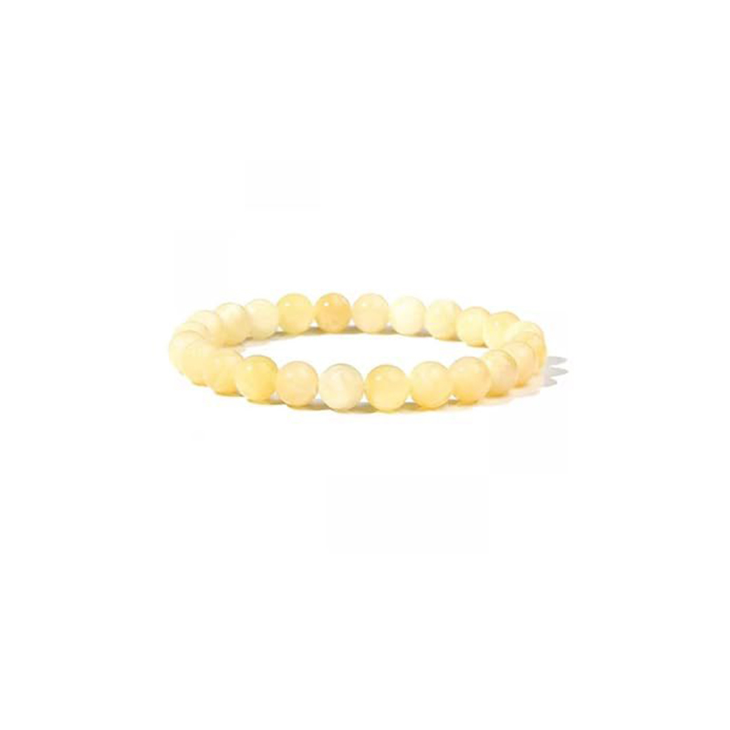 32:Yellow chalcedony bracelet