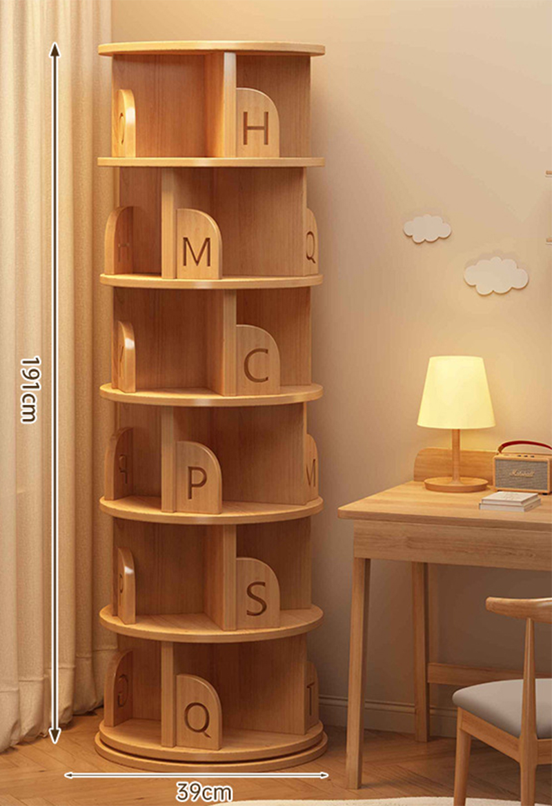 [solid wood letters are strong and durable] log color 39*39*190cm