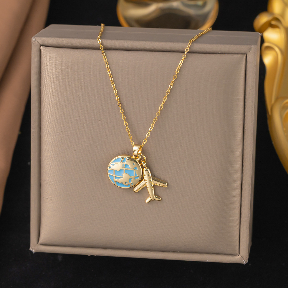 [8032] World Tour necklace [Gold]