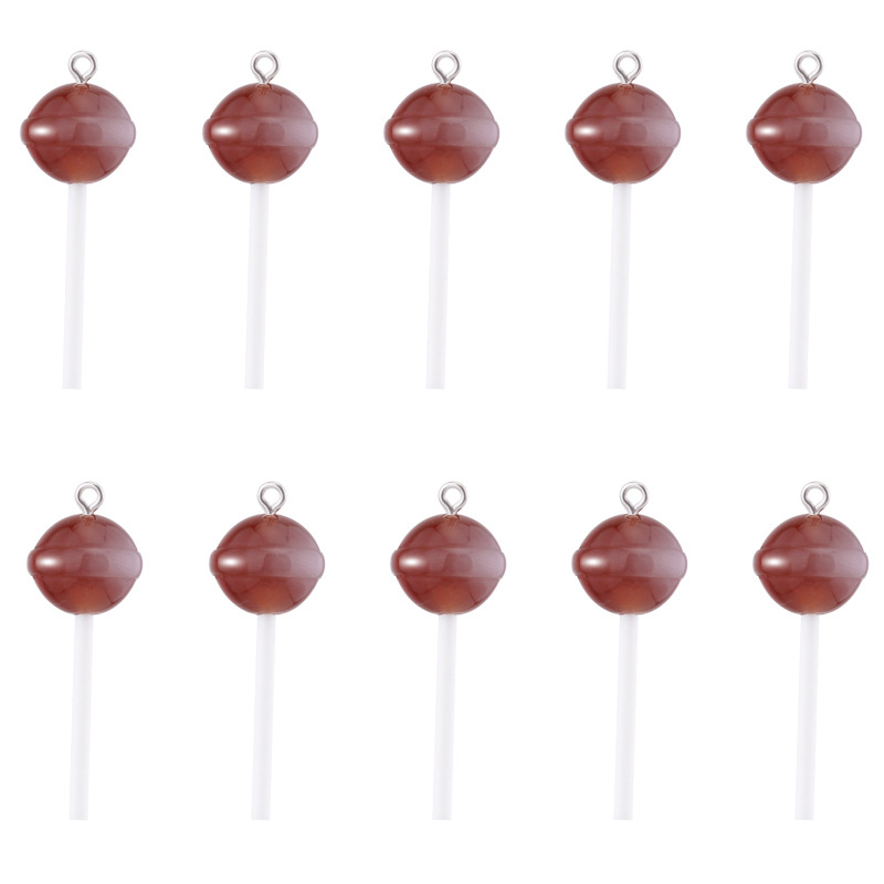 4:Round Lollipop Brown