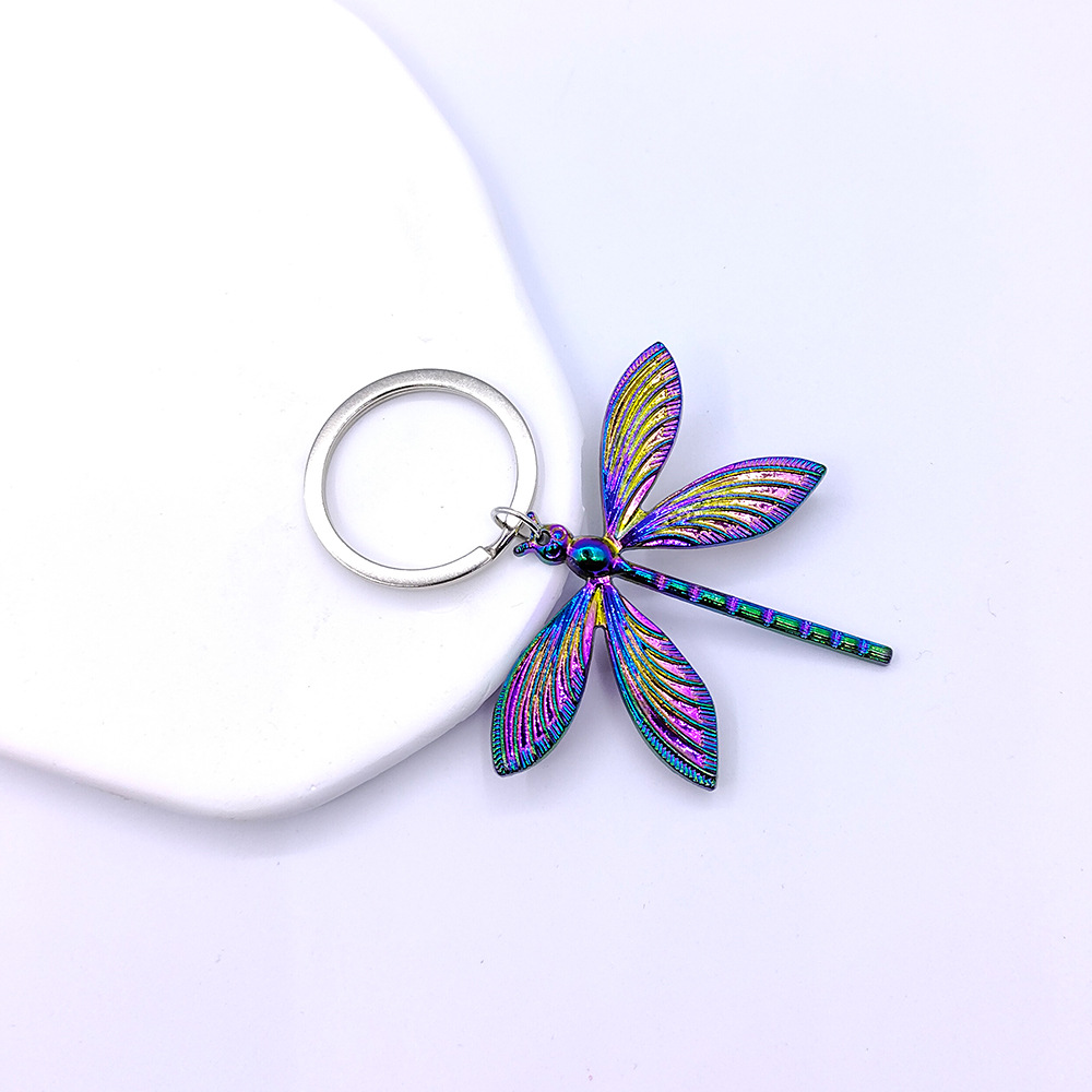 3:Colorful Dragonfly Keychain C