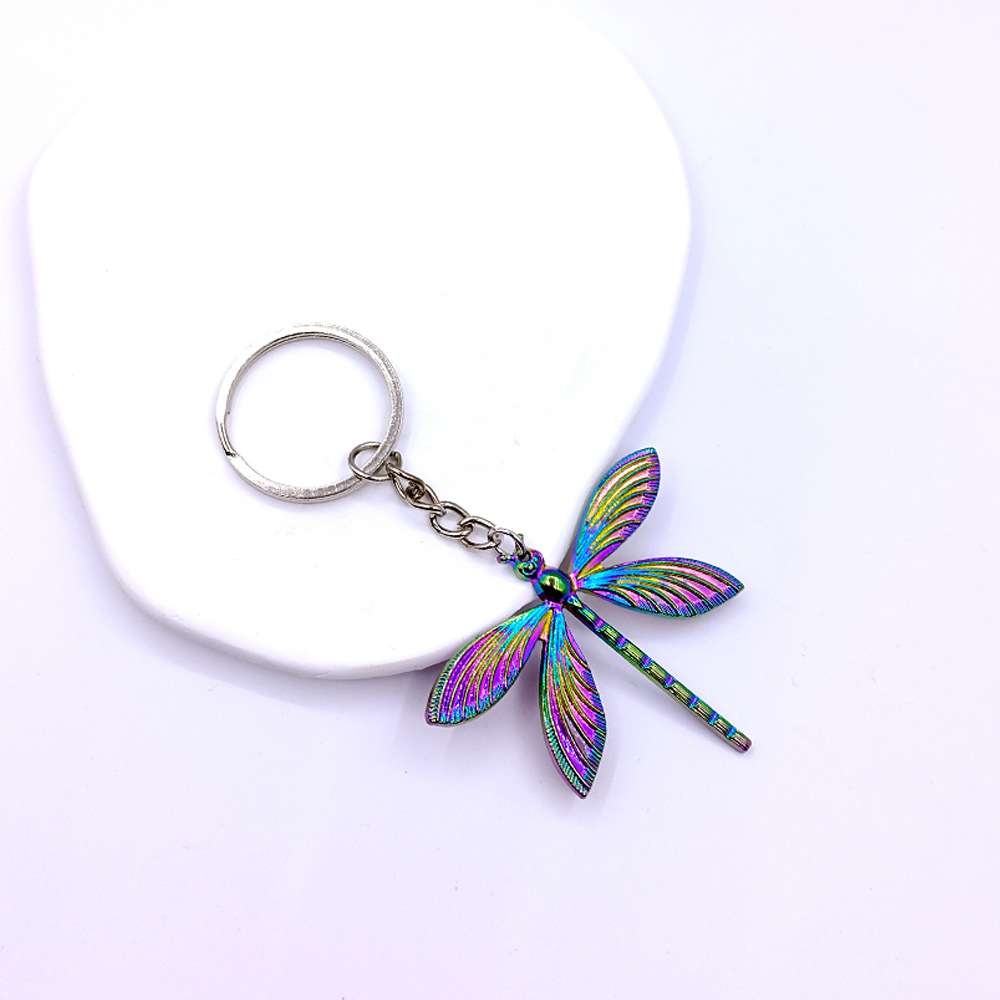 4:Colorful Dragonfly Keychain D