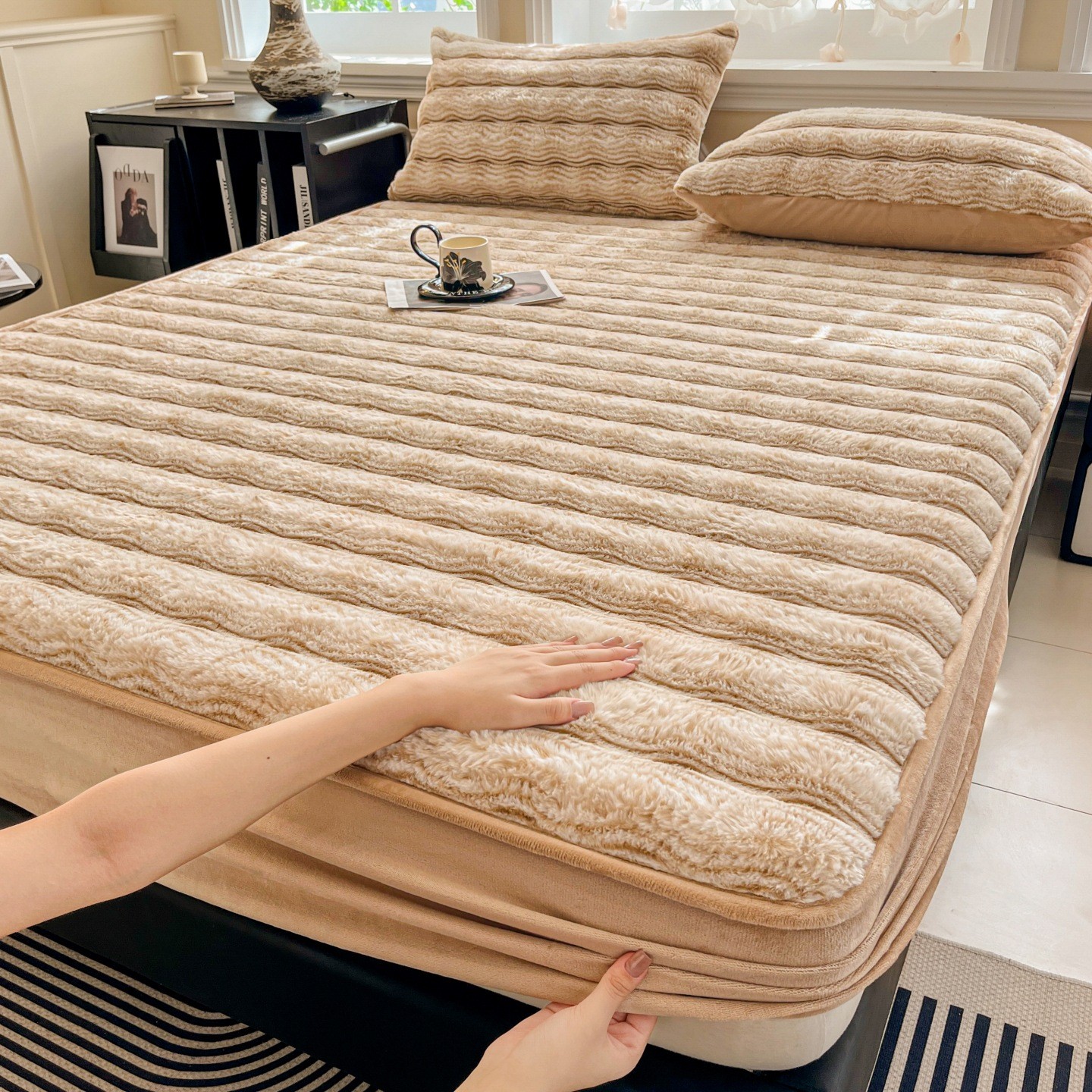 Ripples - geige apricot