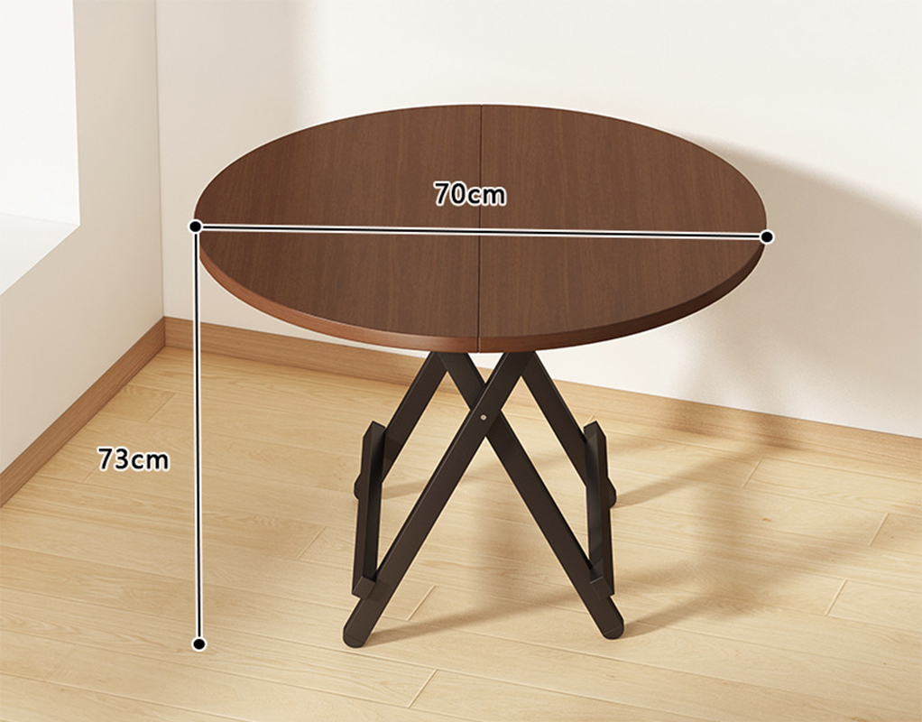 dark wood grain 70*70*73 [strong load-bearing capacity]