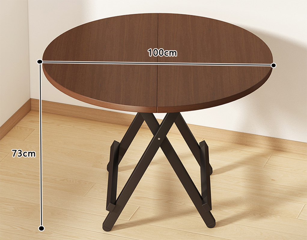 dark wood grain 100*100*73 [strong load-bearing capacity]