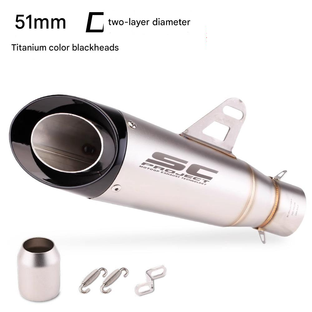 Two layers of titanium blackheads 51mm