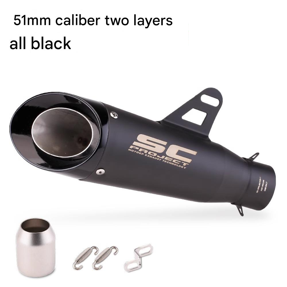 Two layers of all black 51mm