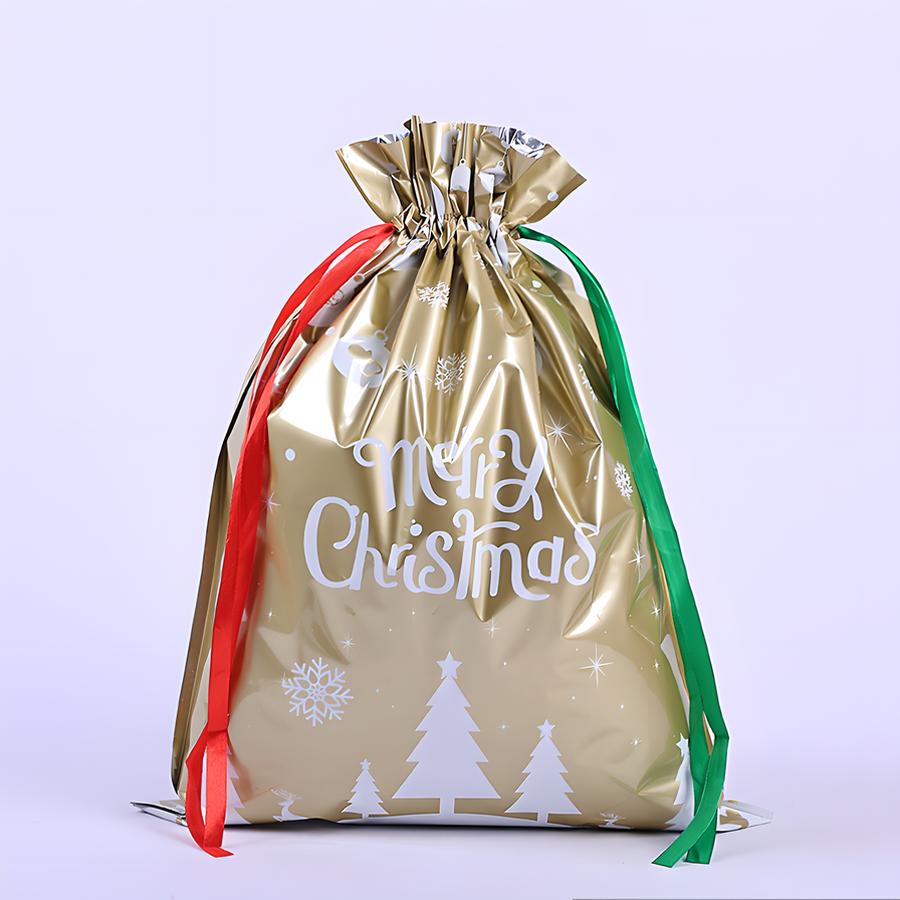 51*39 golden white tree drawstring