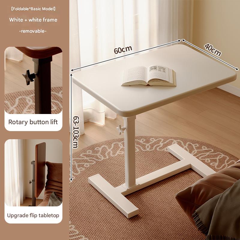 [standard model] pure white (folding desktop) mobile and liftable