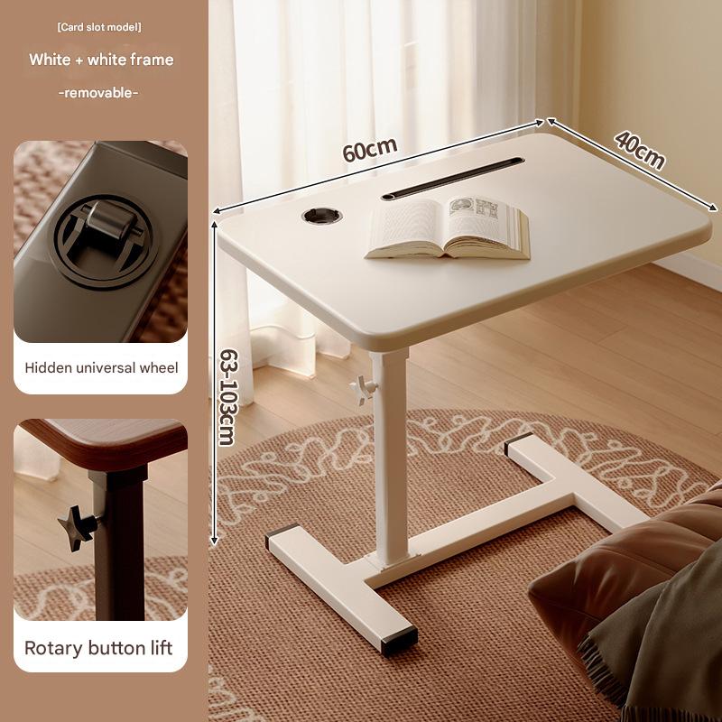 [card slot model] pure white mobile can be lifted and lowered