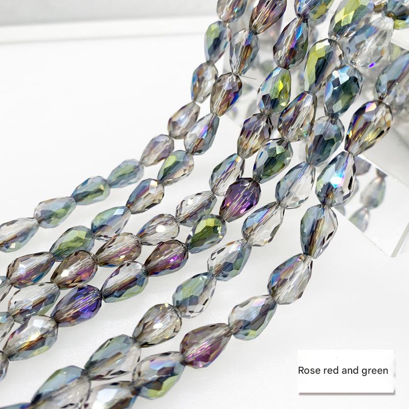 Rose Red Green 3mm/100pcs