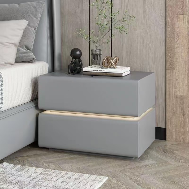 Light gray nano lether double-layer sensor light