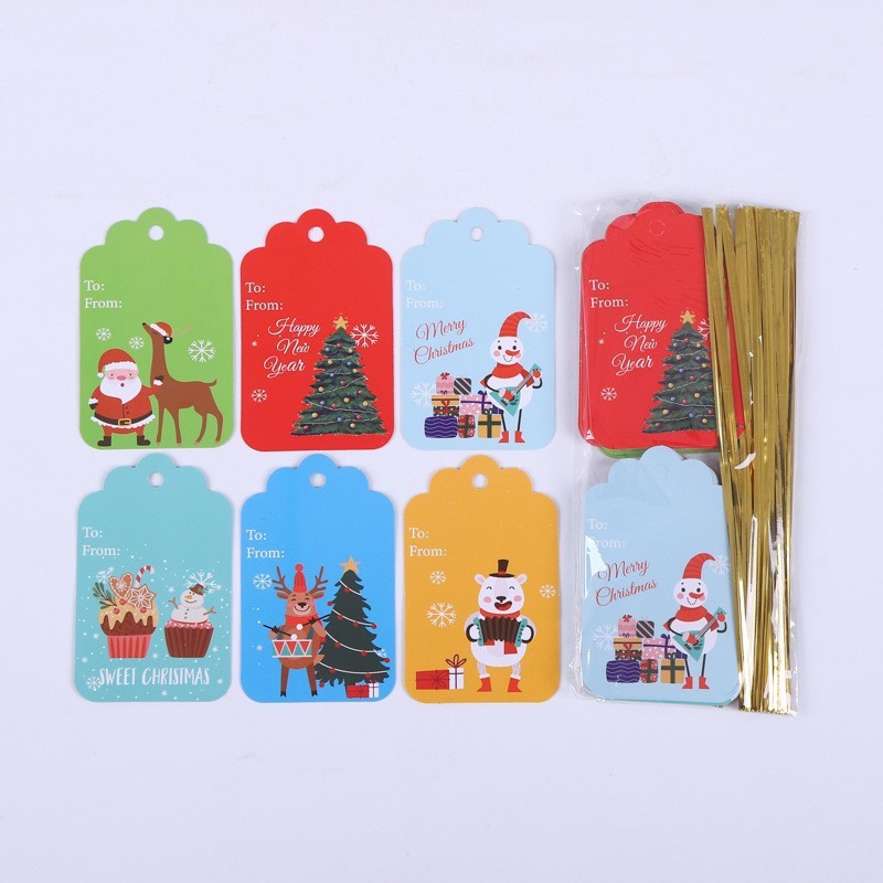 2:Hang tags 5 pcs each style 30 pcs