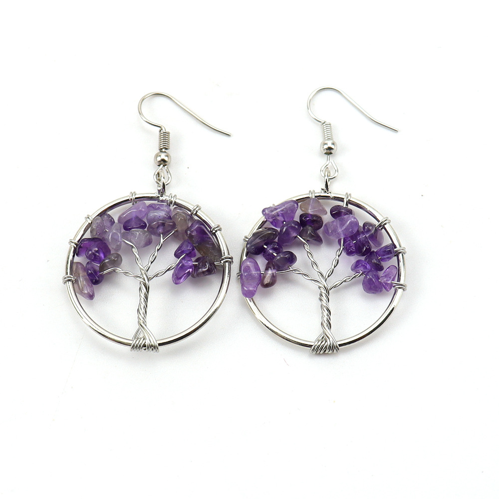 silver amethyst -3cm