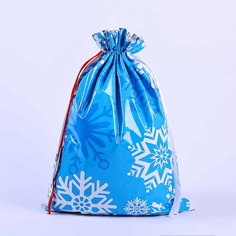 50:49*69 drawstring snowflake blue