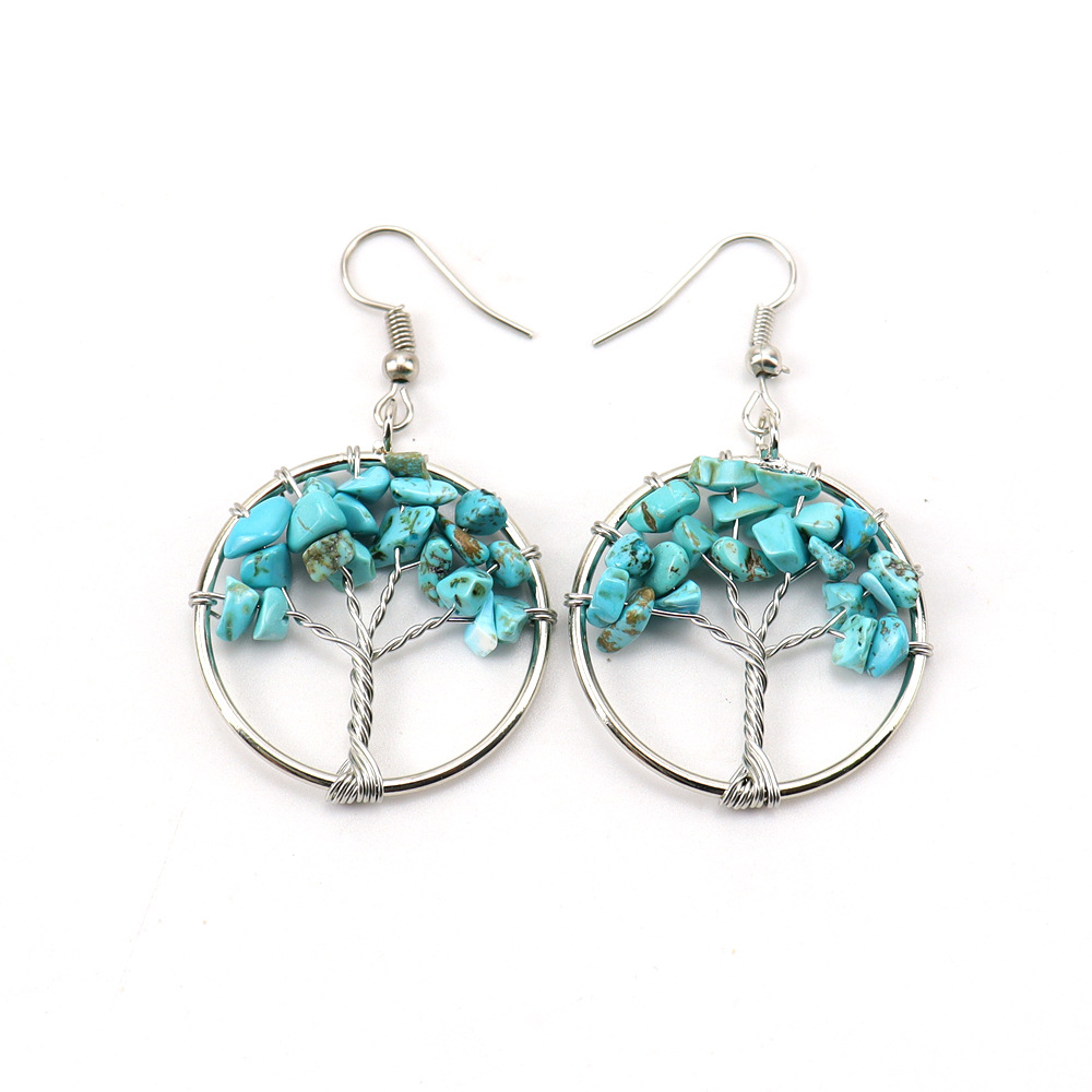 3:silver blue turquoise -3cm
