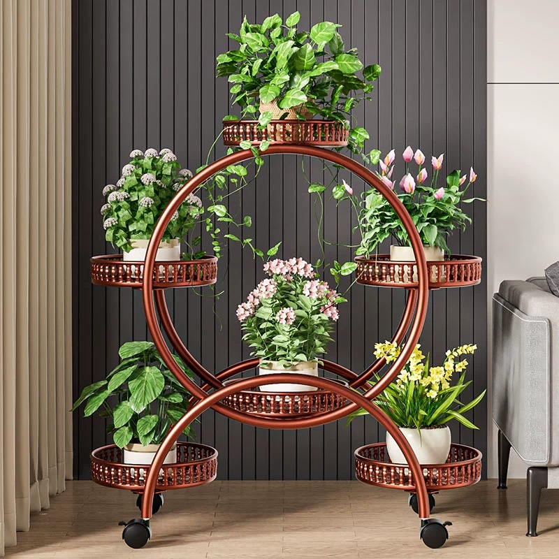 Red copper color 6-basin