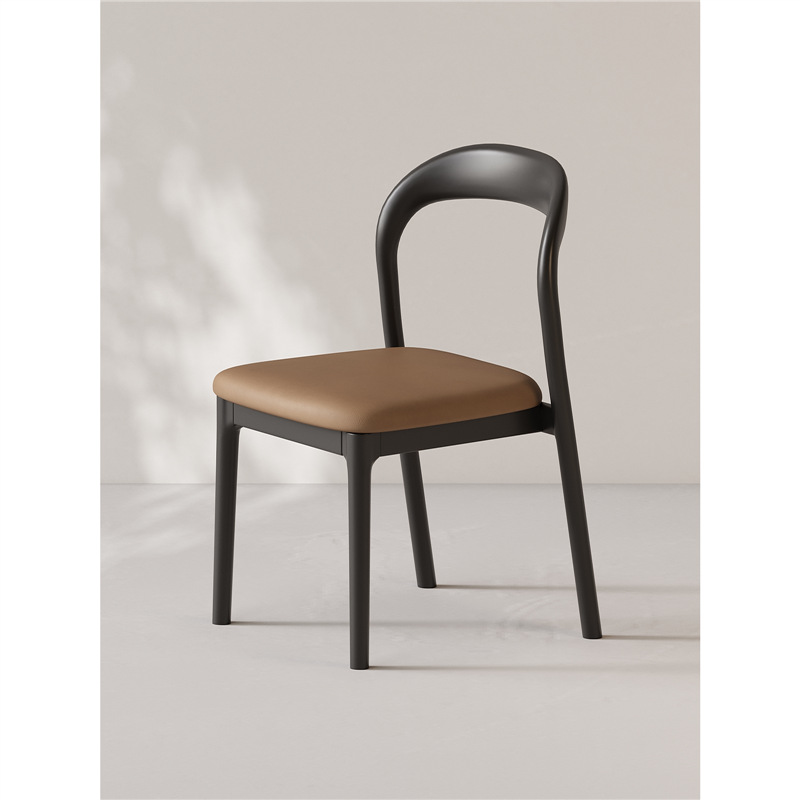 Black   brown cushion