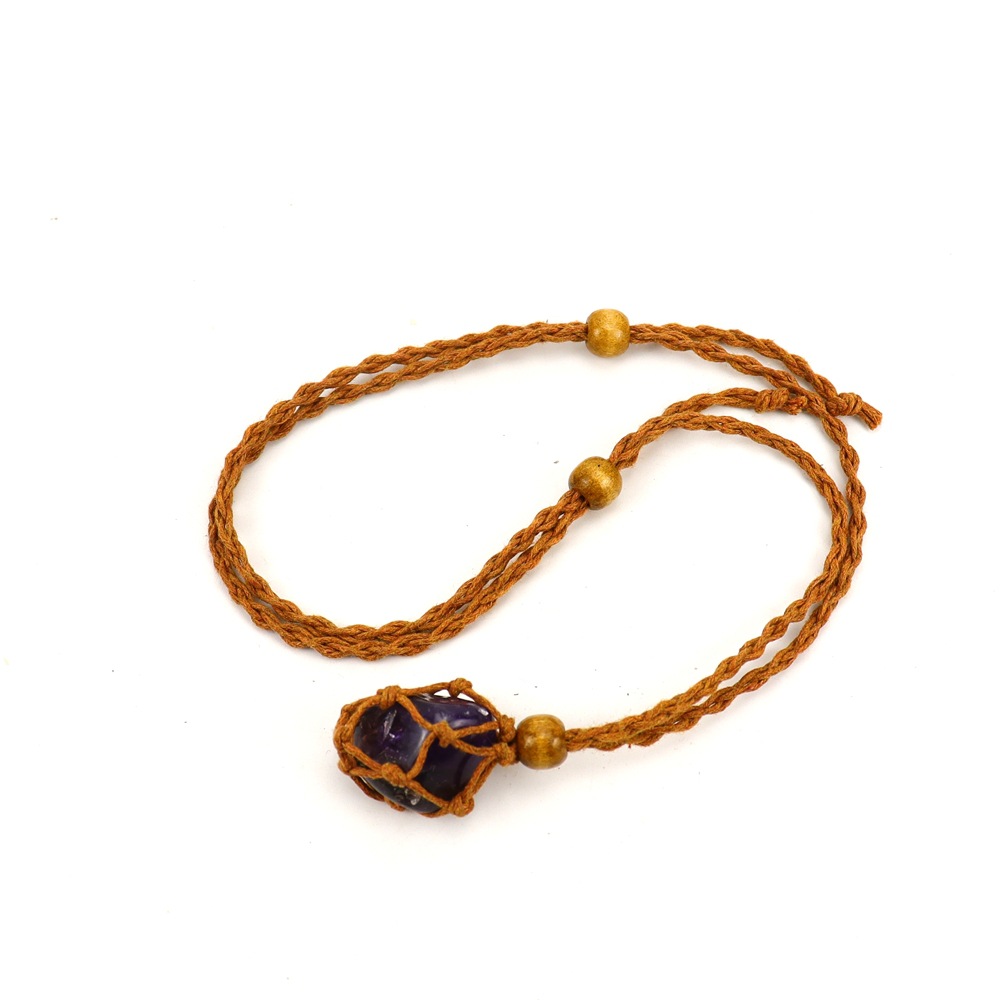 Pull-out style + amethyst