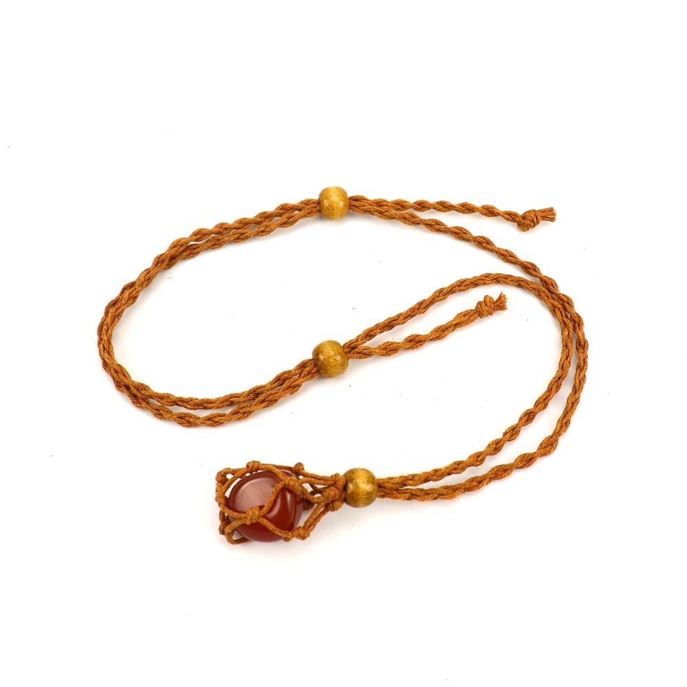 Pull-out style + red agate