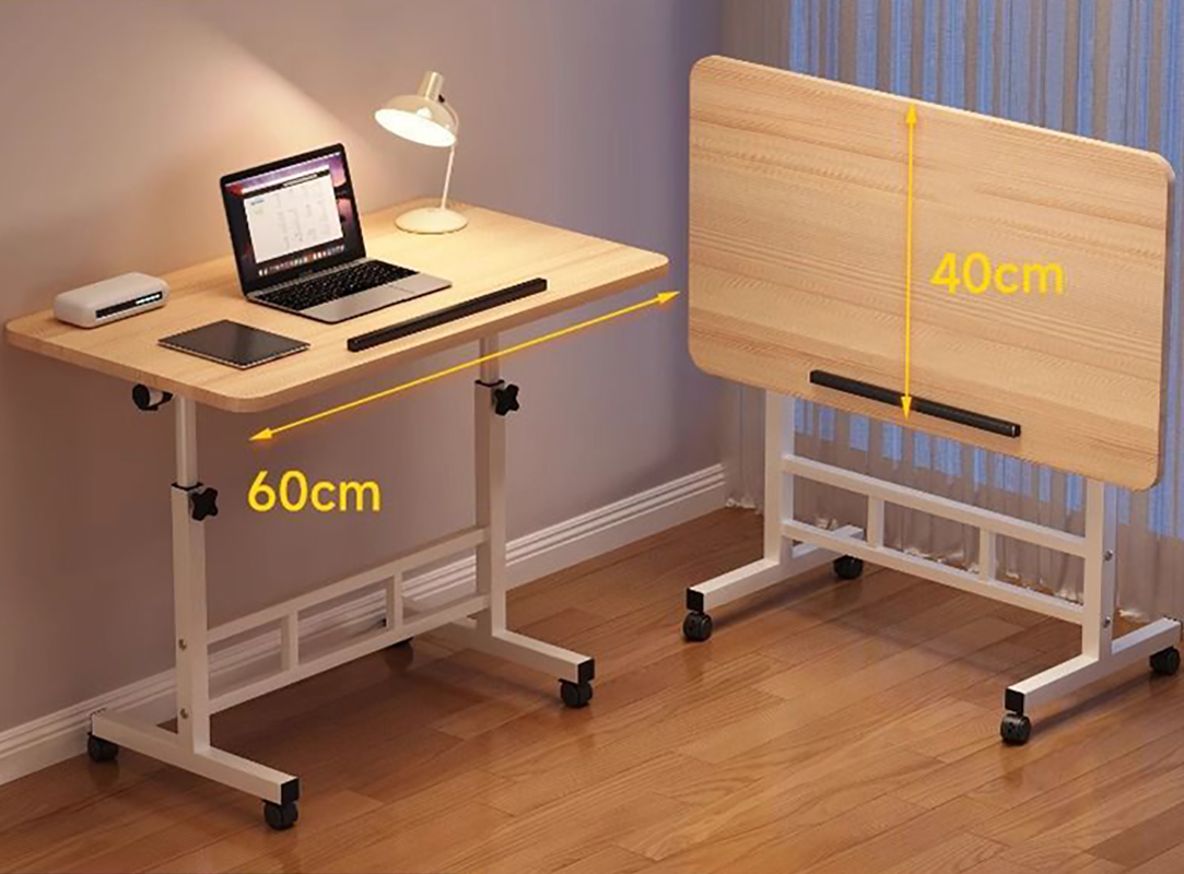 [foldable and lift] color. white maple [60*40]