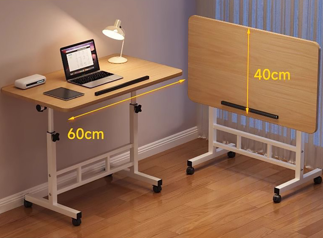 [foldable and lift] color. light walnut [60*40]