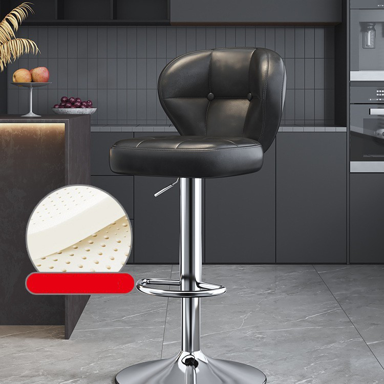 Black oil wax leather electroplated high style