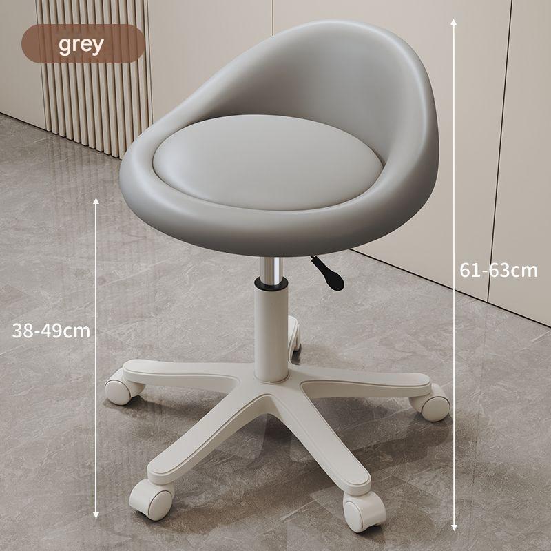 High-grade gray   white legs three-proof microfiber leather [light luxury and high-end]