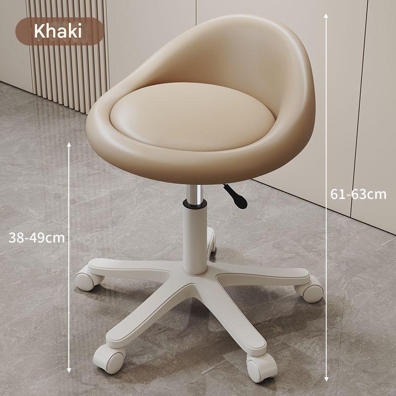 Khaki   white legs three-proof microfiber leather [light luxury and high-end]