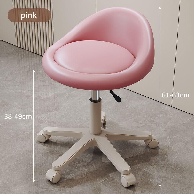 Light pink   off-white legs three-proof microfiber leather [light luxury and high-end]