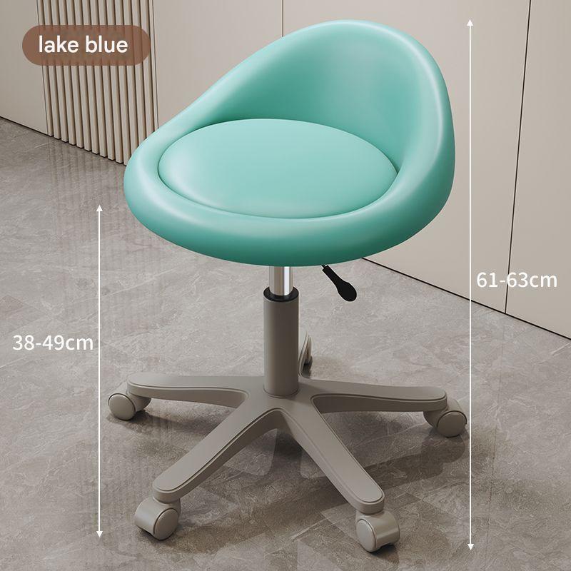 Lake blue   gray legs three-proof microfiber leather [light luxury and high-end]