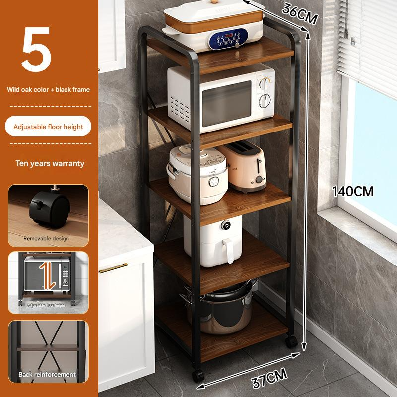 [main picture upgraded thickened plate] five layers 37*36*139cm field oak color