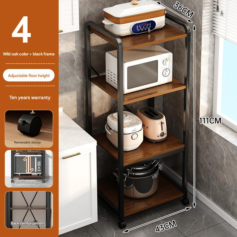 [main picture upgraded thickened plate] four layers 43*36*111cm field oak color