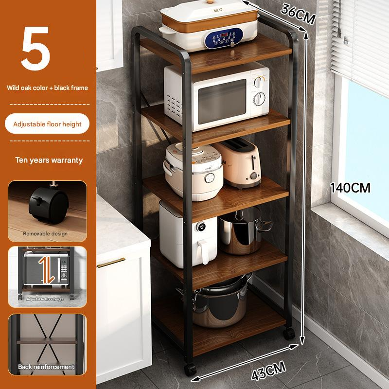 [main picture upgraded thickened plate] five layers 43*36*139cm new maple cherry wood color