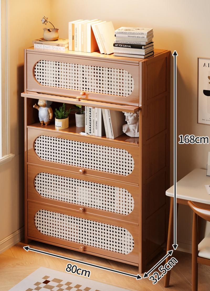 [plastic rattan model] 6 layers 80