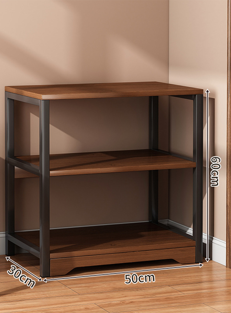 [basic model] three layers 50*30*60cm field oak color