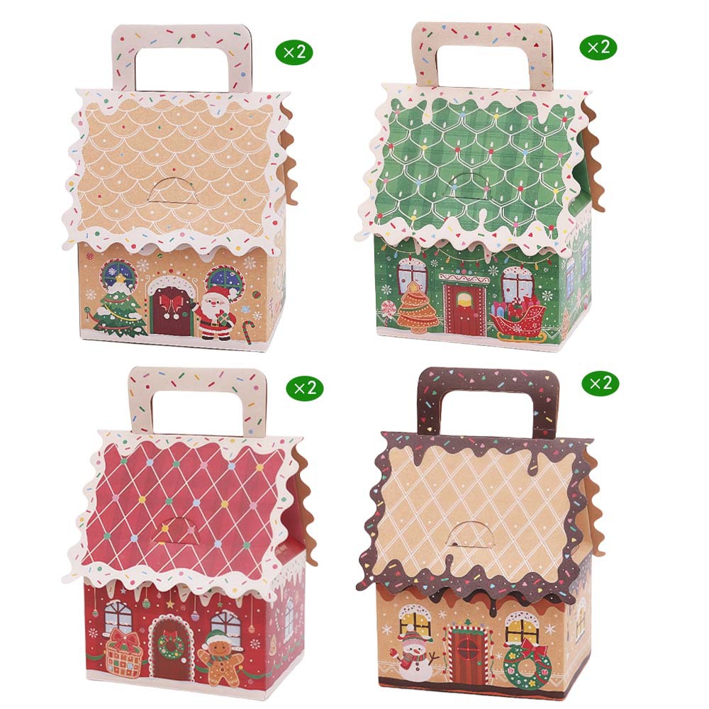 1:Christmas portable house-8 pieces