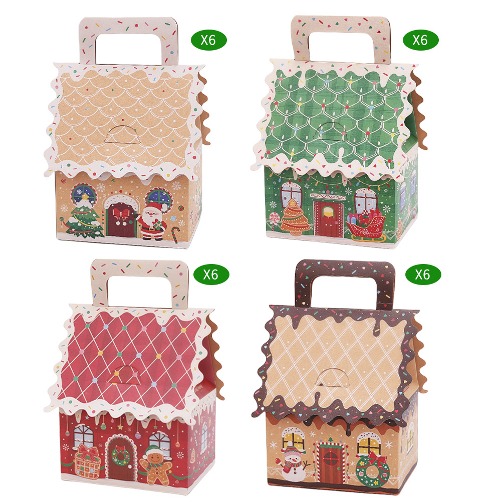 3:Christmas portable house-24 pieces