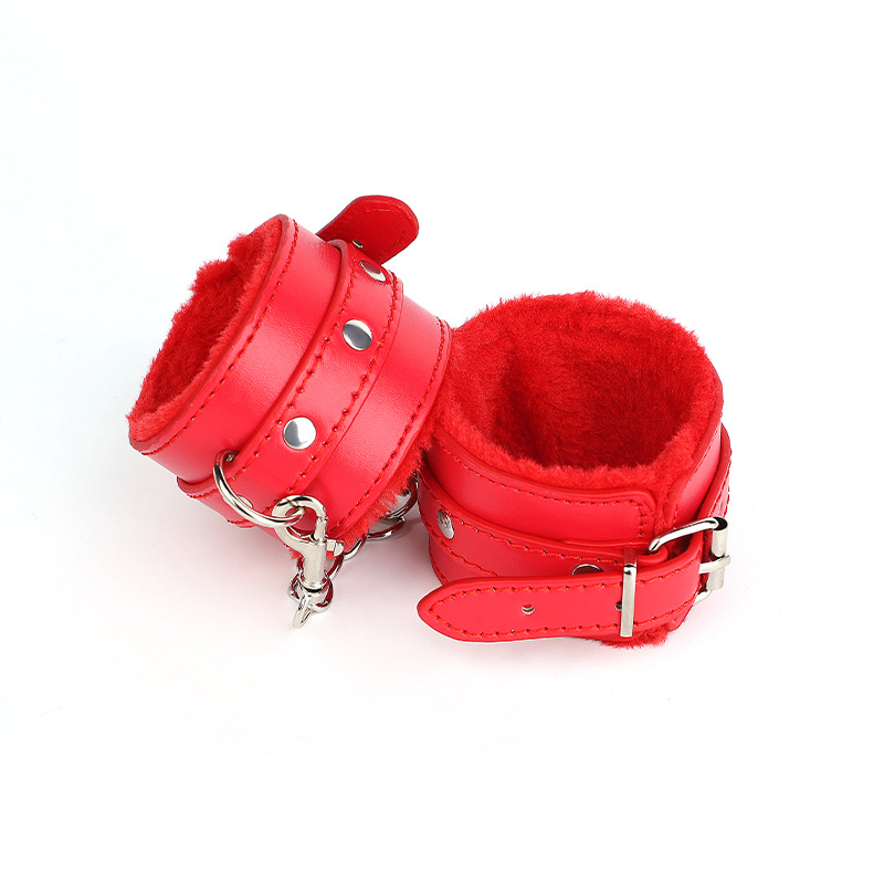 red handcuffs