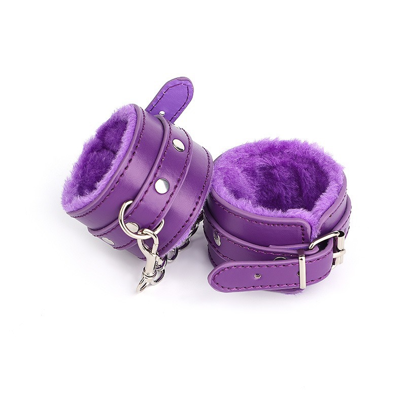 purple handcuffs