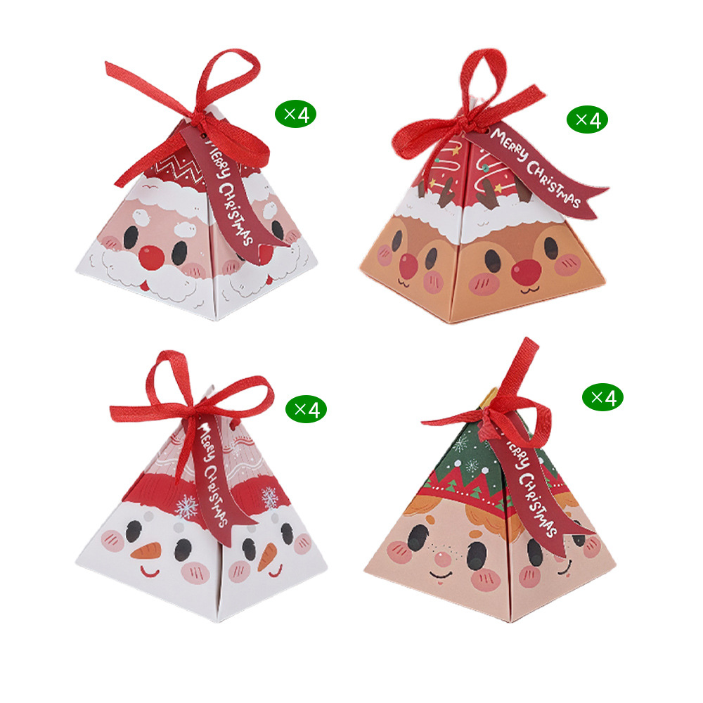 2:Christmas triangle box-16 pieces