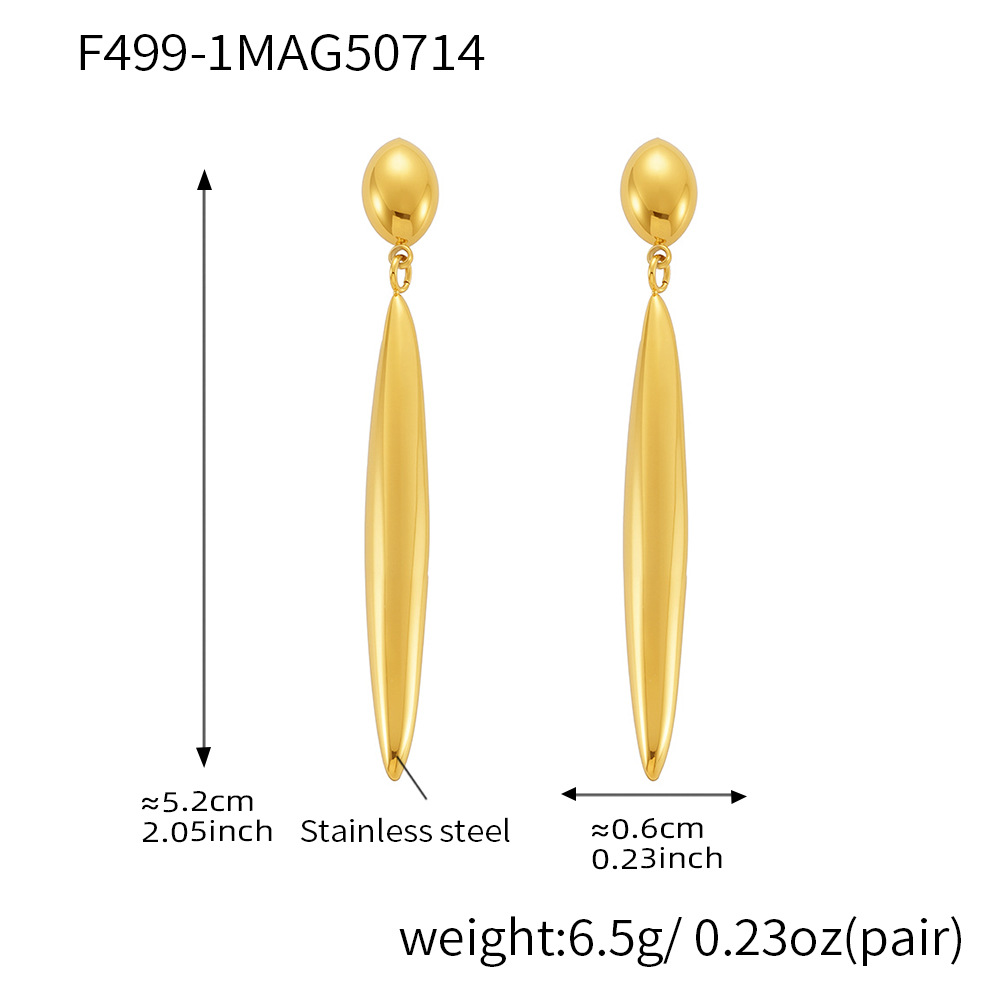 1:F499-1 gold earrings