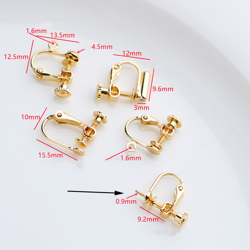 4:With tray screw ear clip